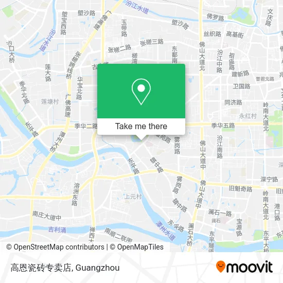 高恩瓷砖专卖店 map