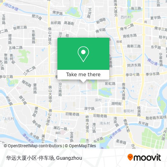 华远大厦小区-停车场 map