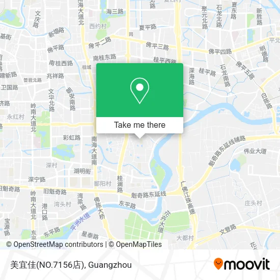 美宜佳(NO.7156店) map