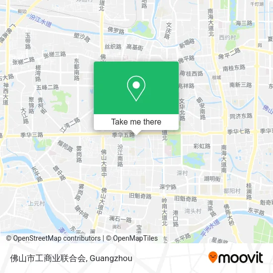 佛山市工商业联合会 map