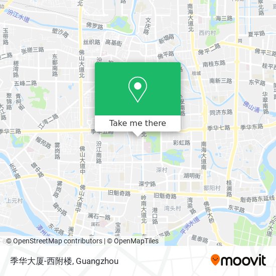 季华大厦-西附楼 map