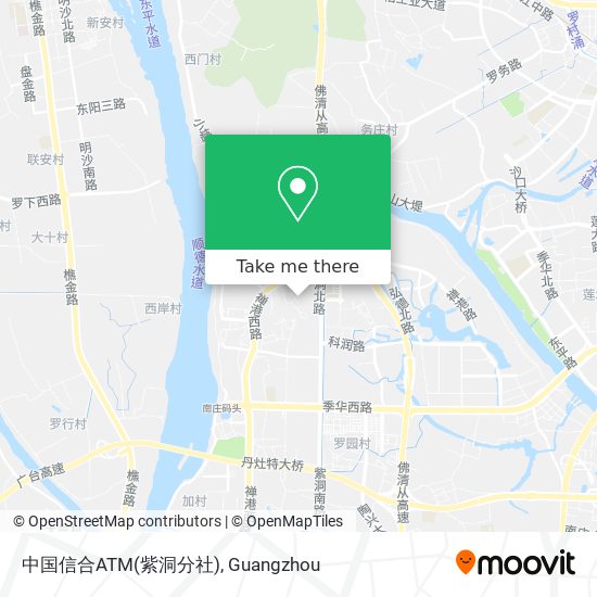 中国信合ATM(紫洞分社) map