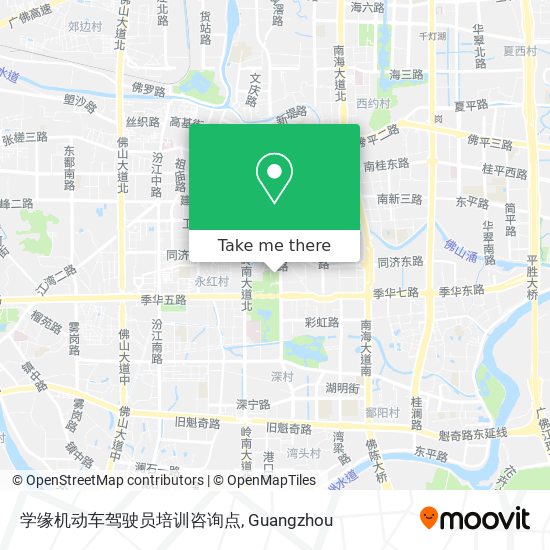 学缘机动车驾驶员培训咨询点 map