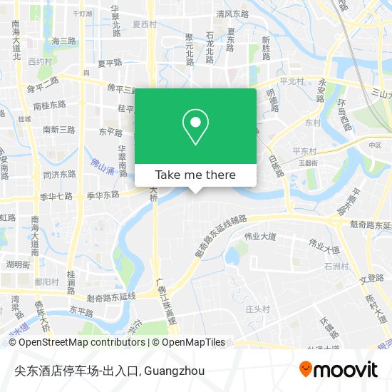 尖东酒店停车场-出入口 map
