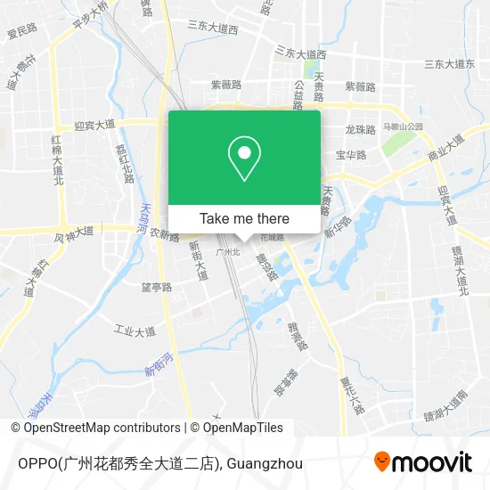 OPPO(广州花都秀全大道二店) map