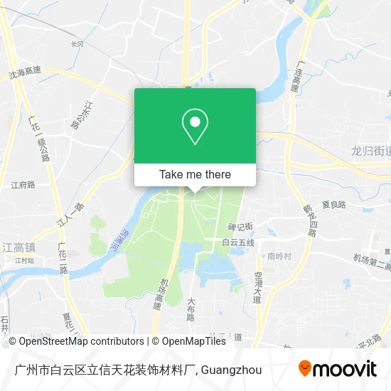 广州市白云区立信天花装饰材料厂 map