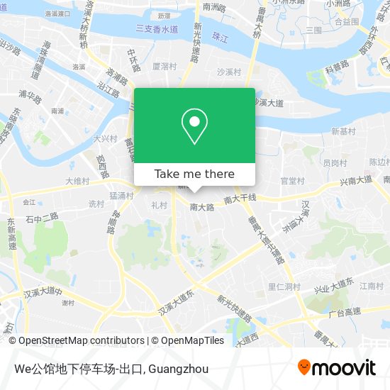 We公馆地下停车场-出口 map