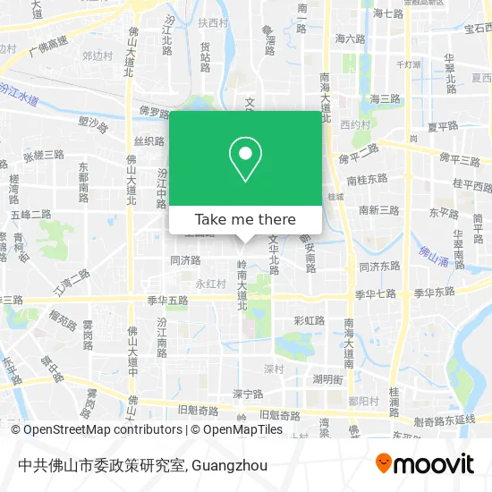 中共佛山市委政策研究室 map
