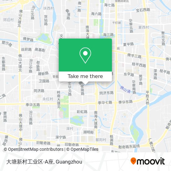 大塘新村工业区-A座 map