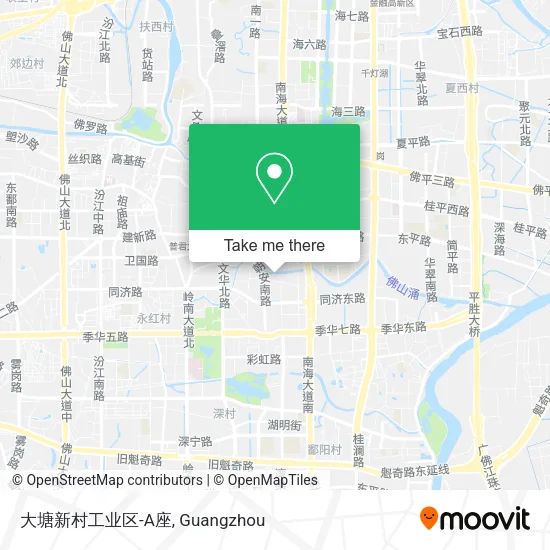 大塘新村工业区-A座 map
