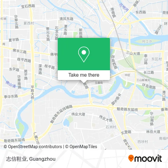 志信鞋业 map
