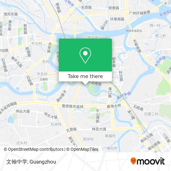 文翰中学 map
