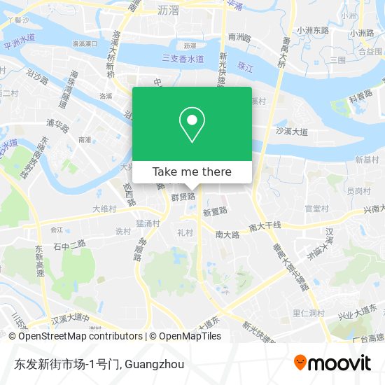 东发新街市场-1号门 map