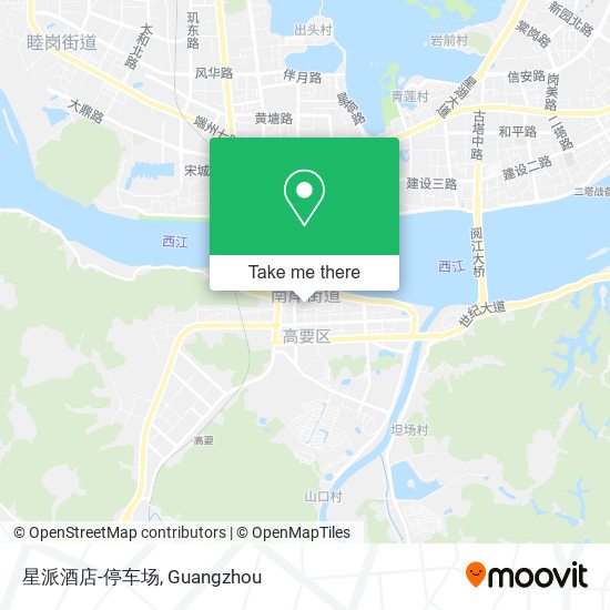 星派酒店-停车场 map
