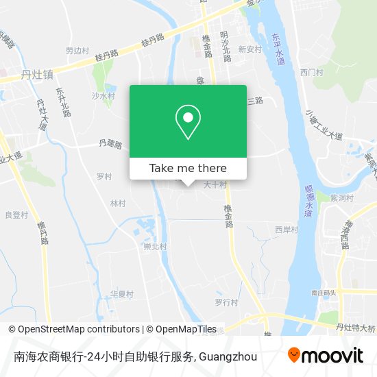 南海农商银行-24小时自助银行服务 map