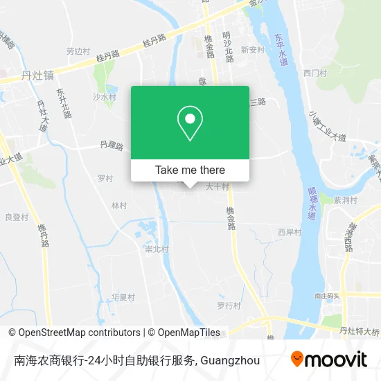 南海农商银行-24小时自助银行服务 map
