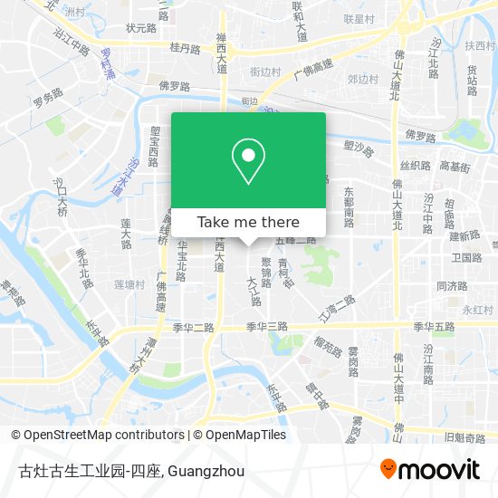 古灶古生工业园-四座 map