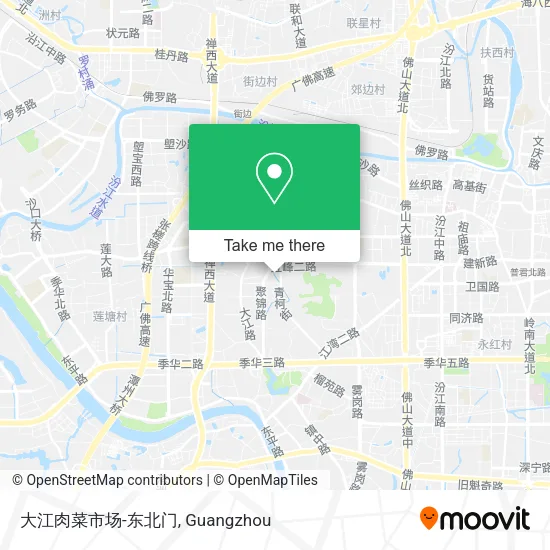 大江肉菜市场-东北门 map
