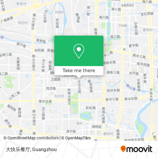 大快乐餐厅 map