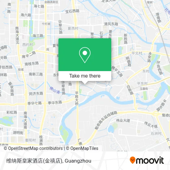 维纳斯皇家酒店(金禧店) map