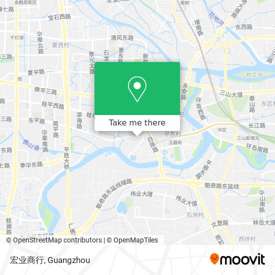 宏业商行 map