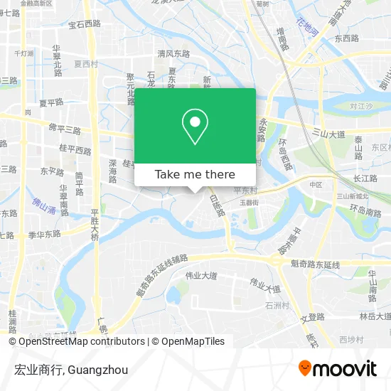宏业商行 map