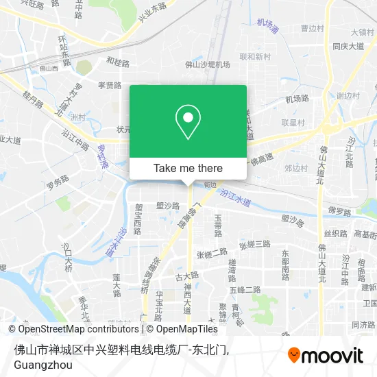 佛山市禅城区中兴塑料电线电缆厂-东北门 map