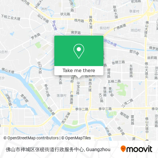 佛山市禅城区张槎街道行政服务中心 map