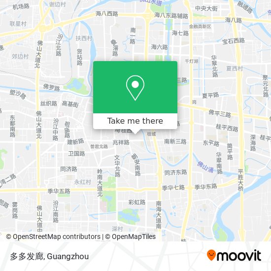 多多发廊 map