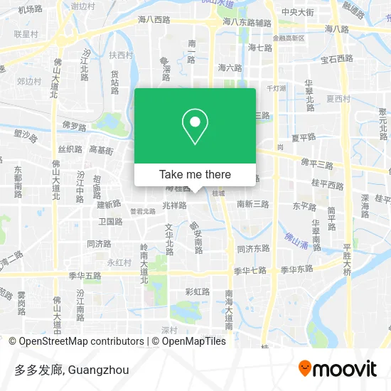 多多发廊 map