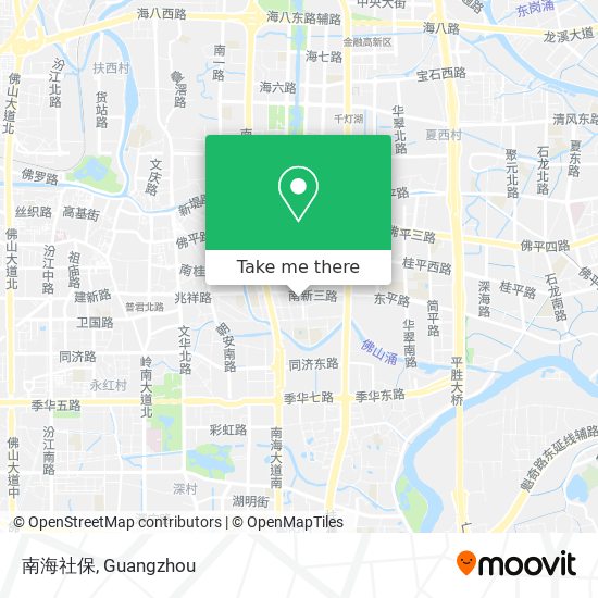 南海社保 map