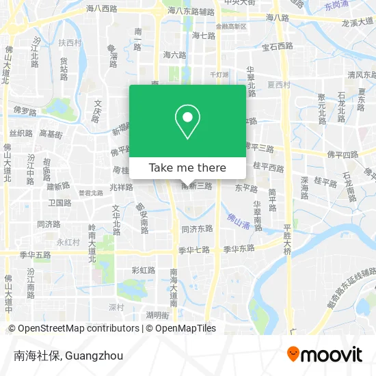 南海社保 map