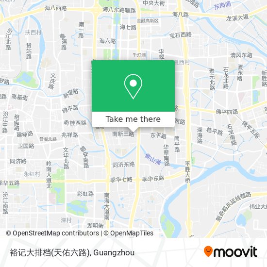 裕记大排档(天佑六路) map