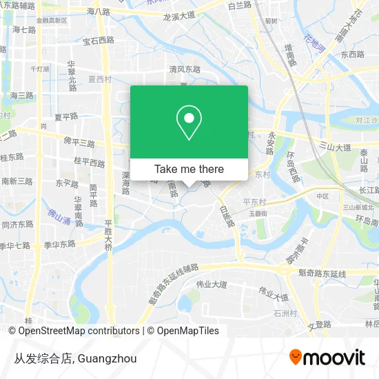 从发综合店 map