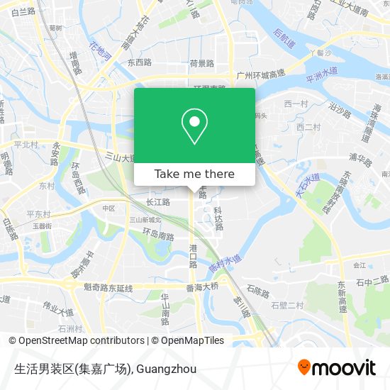 生活男装区(集嘉广场) map