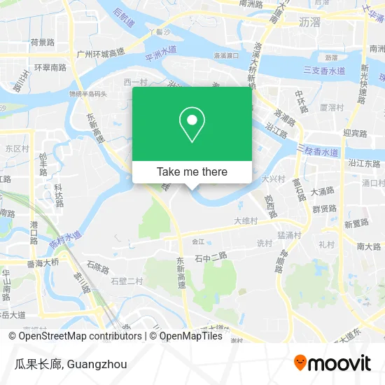 瓜果长廊 map