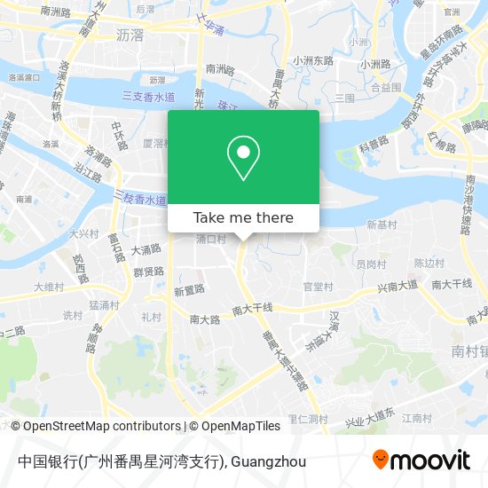 中国银行(广州番禺星河湾支行) map