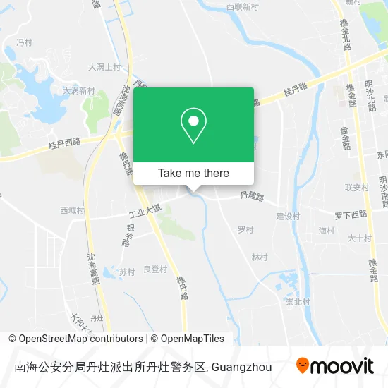 南海公安分局丹灶派出所丹灶警务区 map