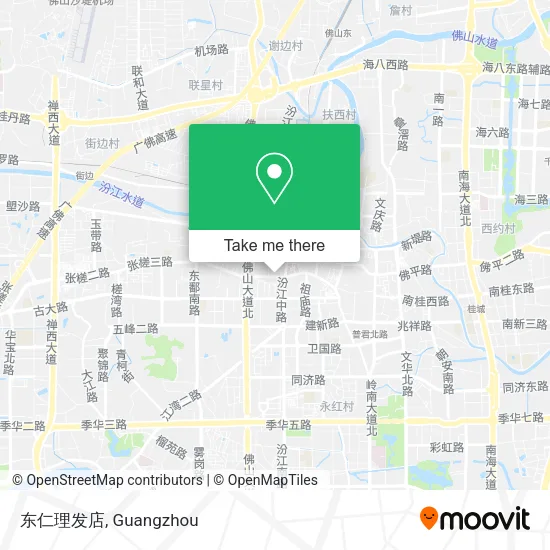 东仁理发店 map