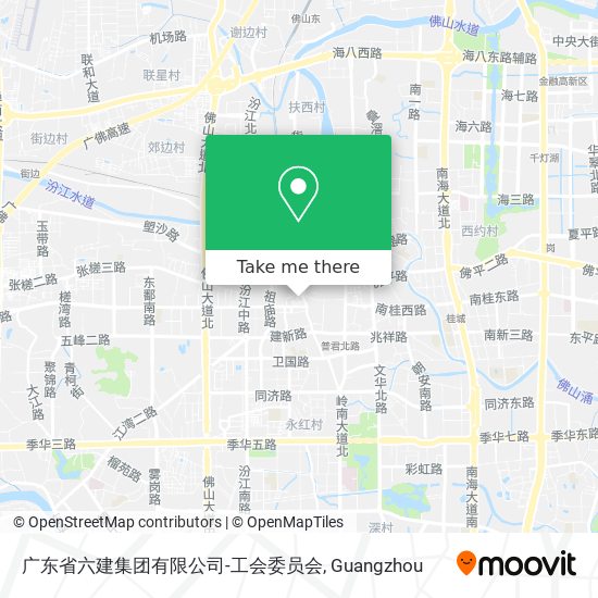 广东省六建集团有限公司-工会委员会 map