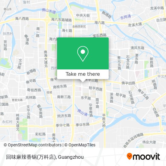 回味麻辣香锅(万科店) map