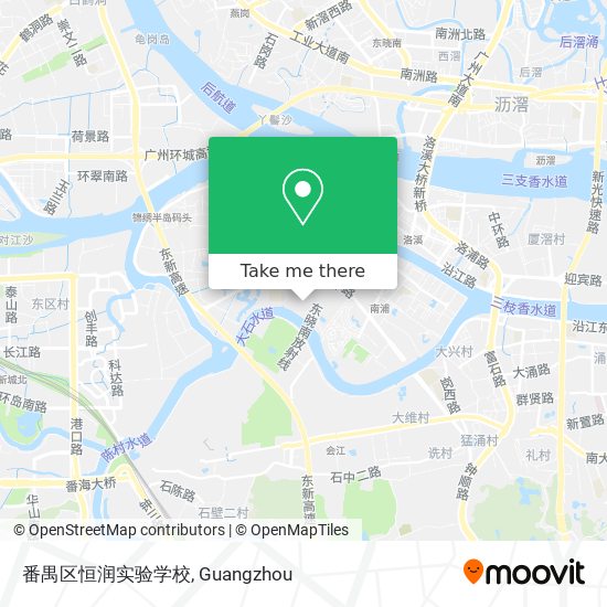 番禺区恒润实验学校 map