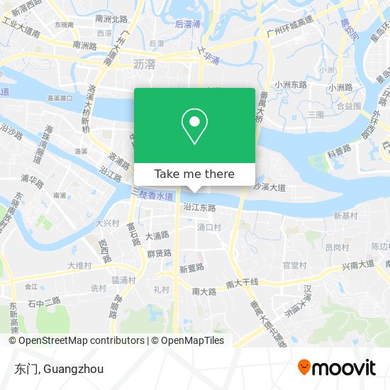 东门 map