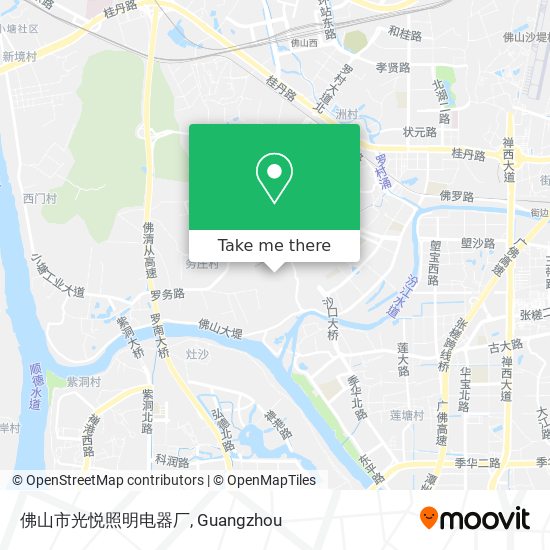佛山市光悦照明电器厂 map