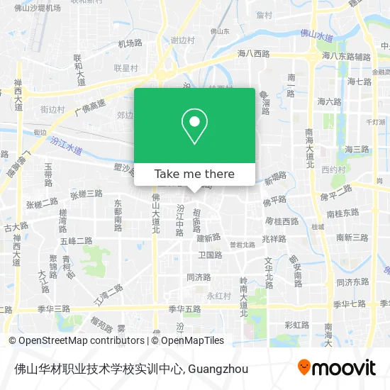 佛山华材职业技术学校实训中心 map