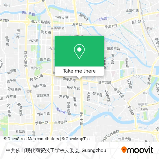 中共佛山现代商贸技工学校支委会 map