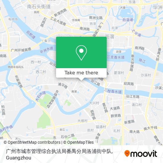 广州市城市管理综合执法局番禺分局洛浦街中队 map