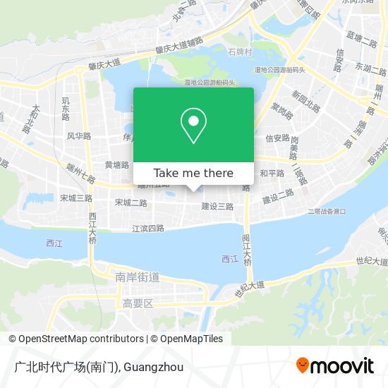 广北时代广场(南门) map