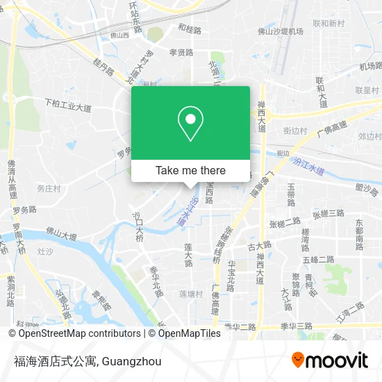 福海酒店式公寓 map