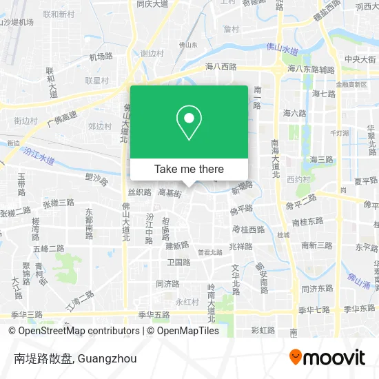 南堤路散盘 map